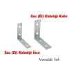 40x40x15 mm Metal Köşebent, Duvar Sabitleme Aparatı