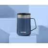420 mL Kapasiteli Mavi Renk Vakumlu Masa Kupası