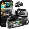 4K Araç Kamerası, 3 Kanallı Gece Görüşü ve GPS Destekli