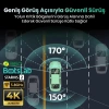 4K UHD Araç İçi Kamera, Geniş Açı ve Gece Görüş Özellikli