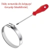 5 ADET Paslanmaz Çelik Hortum Kelepçesi 25x42 mm Tork Ayarlı