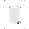 5 Litre Beyaz Pedallı Çöp Kovası | Hijyenik ve Şık