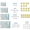 5 Parça Vakumlu Hurç Poşet Seti, Farklı Boyutlarla