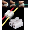 50li Paket Mandallı Vidasız Klemens, Basmalı Tip 2 li 2 pin