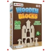 50 Parça Ahşap Yapım Blokları