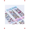 6 Adet Kabartmalı Süper Araba Yapışkan Sticker Seti