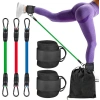 6 Parça Bacak Direnç Lastiği Seti, Pilates ve Egzersize Uygun