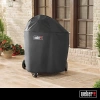 7173 Charcoal Grill Cover, Black