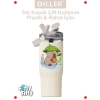 950 ml Çelik Termos Kupa (Pipetli ve Kulplu)