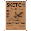 A4 Spiralli Kraft Eskiz Defteri 90 gr - 50 Yaprak