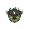 Adventure Camping Off Road Sticker Kartal Eagle Sticker 11 x 10 cm