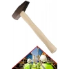 Ağaç Saplı Tesviyeli Çekiç, 300 Gr Ağırlık