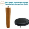 Ahşap 12 cm 4lü Set, Kanepe Masa Ayağı, M8 Civata Bağlantılı
