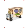 Ahşap Safari Hayvan Kurtarma Kamyonu - 3+