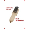 Ahşap Saplı Çok Amaçlı Tel Fırça No 5