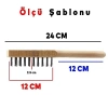Ahşap Saplı Tel Fırça - Çok Amaçlı Temizlik için No 6