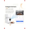 Akıllı Kameralı Otomatik Kedi Mama Kabı 4 Lt