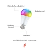 Akıllı LED Ampul, 9W, Sesli Kontrol Özelliği