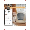 Akıllı Otomatik Kedi Tuvaleti - Mobil Kontrollü