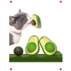 Avokado Kedi Nanesi Topu Yapışkanlı Kedi Oyuncağı