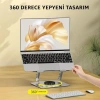 Ayarlanabilir Çelik Bilgisayar Yükseltici Stand, Tüm Notebooklarla Uyumlu