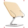 Ayarlanabilir Kitap/Tablet Standı - Çelik & Ahşap