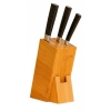 Bambu Ahşap Bıçak Standı, 220 mm Eğik Tasarım