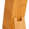 Bambu Ahşap Bıçak Standı, 220 mm Eğik Tasarım