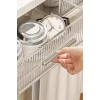 Banyo ve Mutfak İçin 3 Katlı Yapışkanlı Duvar Rafı, 2 Çekmeceli