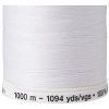 Beyaz Polyester Dikiş İplikleri, 1000 m Uzunlukta