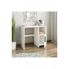 Beyaz Tasarımlı Kapaklı Çalışma Masası, Ergonomik Kullanım