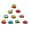Bubble Araba Seti, 10 Adet Renkli Oyun Aracı