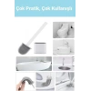 Bükülebilir Silikon Tuvalet Fırçası, Pratik Temizlik