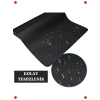 Büyük Siyah Mouse Pad (90x40) - Kaymaz, Dikişli Kenar