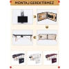 Çanta Şeklinde Katlanabilir Masaj Masası - Kılıflı
