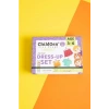 ChildGen Giysi Giydirme Sahneli Oyun Hamuru Kutusu