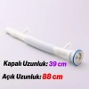 Çift Çıkışlı Lavabo Sifonu, Körüklü Hortum ile Uyumlu
