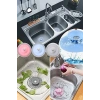 Çift Kademeli Silikon Lavabo Tıkacı, Ayarlanabilir ve Kullanışlı
