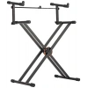 Çift Katlı Profesyonel Klavye Standı, Ayarlanabilir Yükseklik