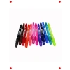 Çift Uçlu Parlak Renk Kalem Seti (12 Adet)