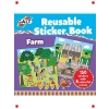 Çiftlik Temalı Yeniden Kullanılabilir Sticker Kitabı