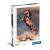 CLEMENTONI 500 el. HQ Wild Red Stallion [PUZZLE]