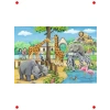 Çocuk Hayvanat Bahçesi Puzzle Seti (2x24 Parça)