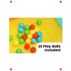 Çocuk Oyun Tünelli Top Havuzu Seti (25 Top)