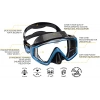 Cressi Liberty Tauchmaske 3 Glas Dalış Maskesi