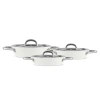 Crystal Creamy Metal 6 Parça Sahan Seti, Şık Tasarım