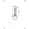D2S Xenon Far Ampulü (35W, 4000K)