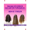 Dalgalı ve Kıvırcık Saçlar İçin Durulanmayan Krem