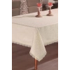 Dantelli 160x220 cm Çeyiz Masa Örtüsü, Şık Tasarım