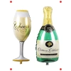 Dev Boy Şampanya Kadeh Balon Seti
